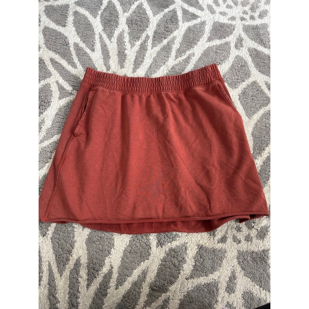 Burnt Orange Offline by Aerie Sweat Skirt